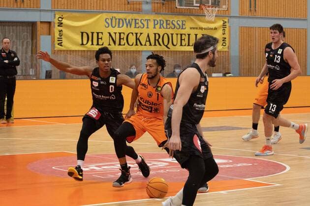 Basketball, 2. Bundesliga Pro-A, Panthers Schwenningen - Nürnberg Falcons Basketball Club