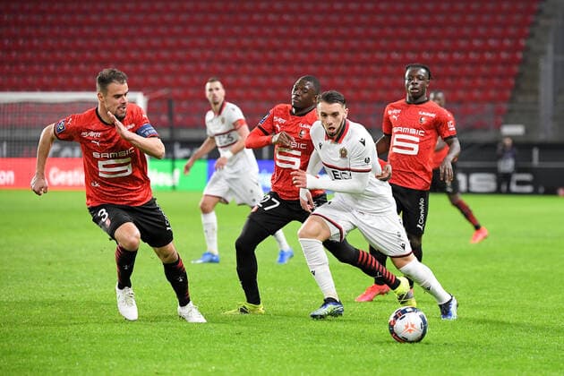 Fußball, Stade Rennes - OGC Nizza