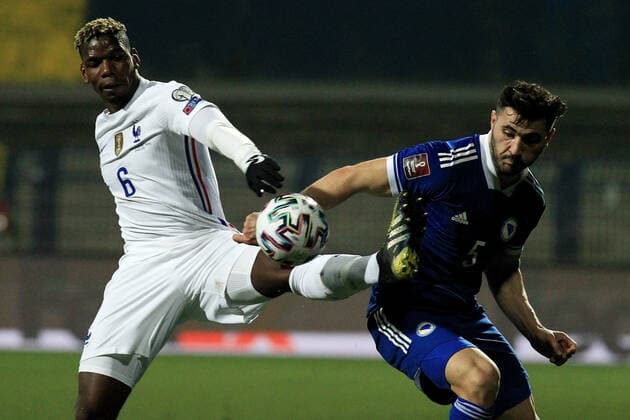 Fußball, WM-Quali, Bosnien-Herzegowina - Frankreich