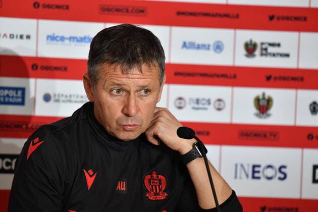 Fußball, OGC Nizza, Pressekonferenz