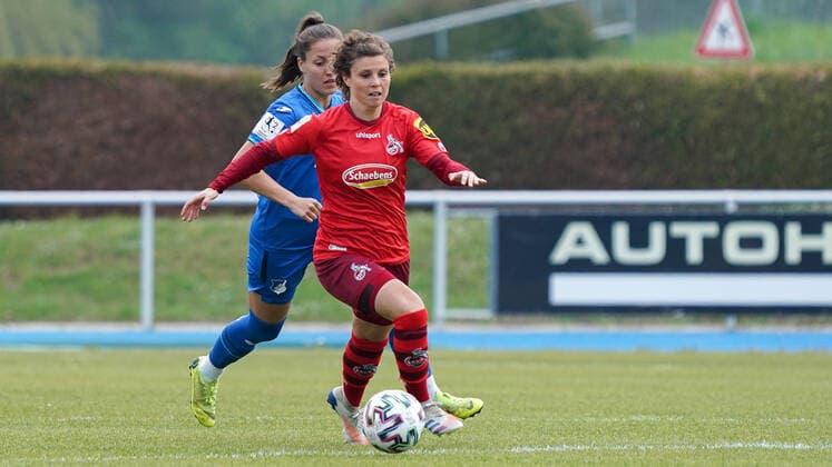 Fussball, 2. Frauen-Bundesliga Süd, TSG 1899 Hoffenheim II - 1. FC Köln
