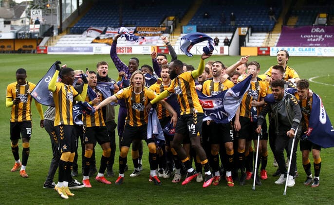 Fußball, England, Aufstieg Cambridge United
