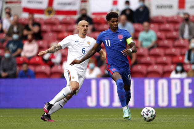 Fußball, Länderspiel, England - Rumänien