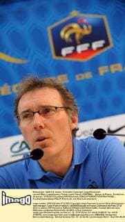 Fußball, Länderspiel, Pressekonferenz Frankreich