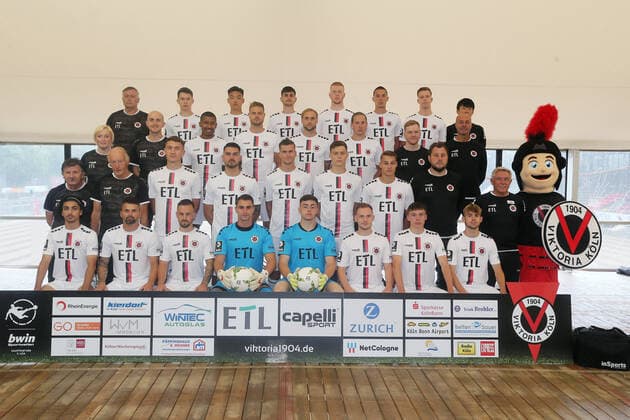 Fußball, 3. Liga, Viktoria Köln Porträttermin 2021 2022