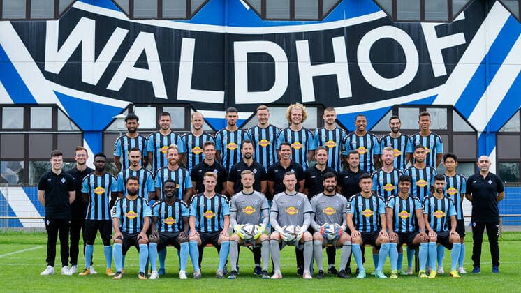 Fußball, 3. Liga, SV Waldhof Mannheim Porträttermin 2021 2022
