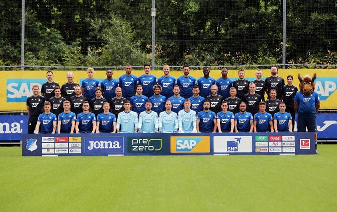 Fußball, TSG 1899 Hoffenheim Porträttermin 2021 2022