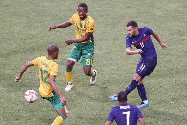 Tokio 2020 im Jahr 2021, Fußball, Herren, Frankreich - Südafrika
