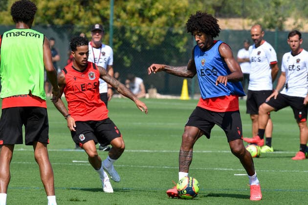 Fußball, OGC Nizza Training