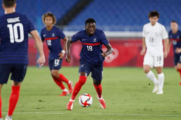 Tokio 2020 im Jahr 2021, Fußball, Frankreich - Japan