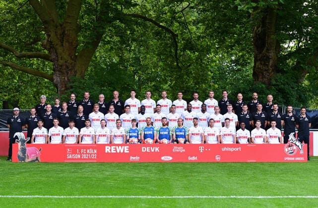 Fußball, 1. FC Köln Porträttermin 2021 2022