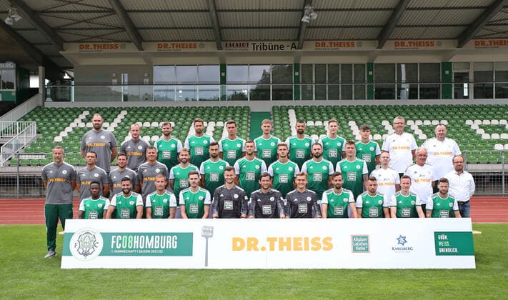 Fußball, RL Südwest, FC 08 Homburg Porträttermin 2021 2022