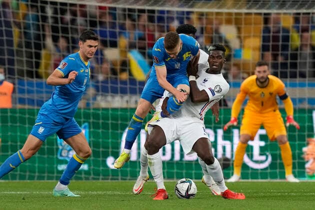 Fußball, WM Quali, Ukraine - Frankreich