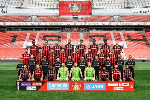 Fußball, Bayer 04 Leverkusen Porträttermin 2021 2022