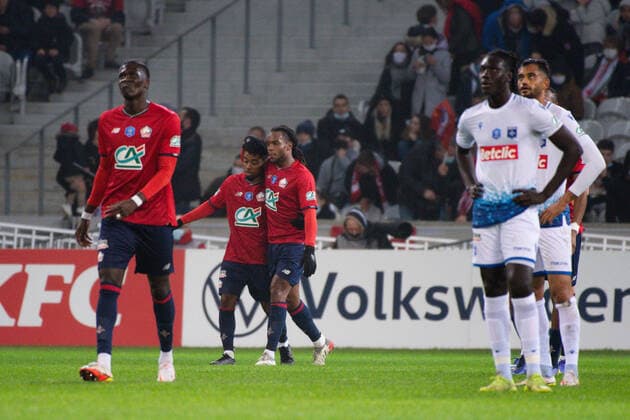 Fußball, Coup de France, OSC Lille - AJ Auxerre