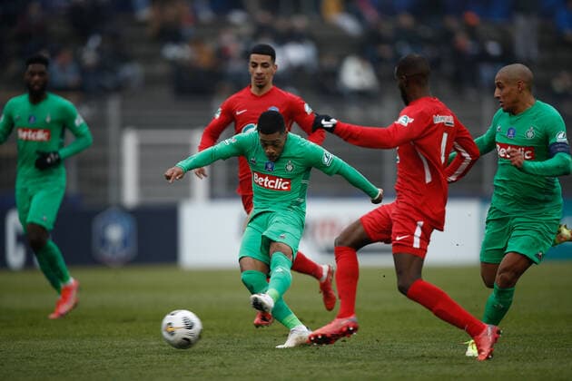 Fußball, Coupe de France, Sporting Club Lyon - AS St. Etienne
