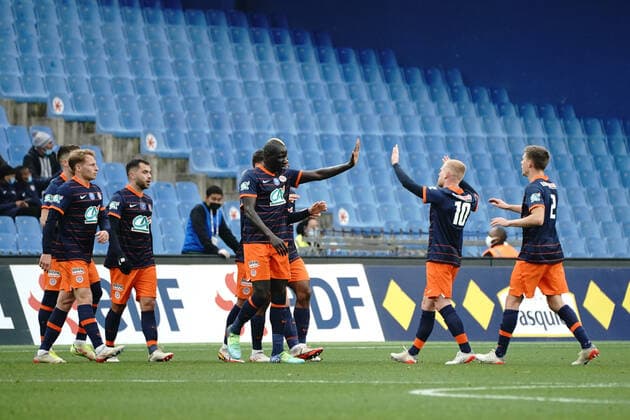 Fußball, Coupe de France, HSC Montpellier - Racing Straßburg