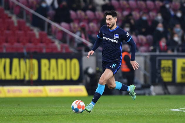 Fußball, Hertha BSC, Suat Serdar positiv auf Coronavirus getestet - Archivbilder