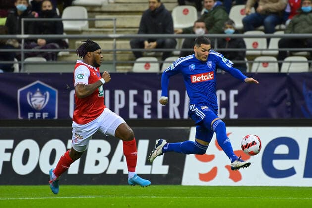 Fußball, Coupe de France, Stade Reims - SC Bastia