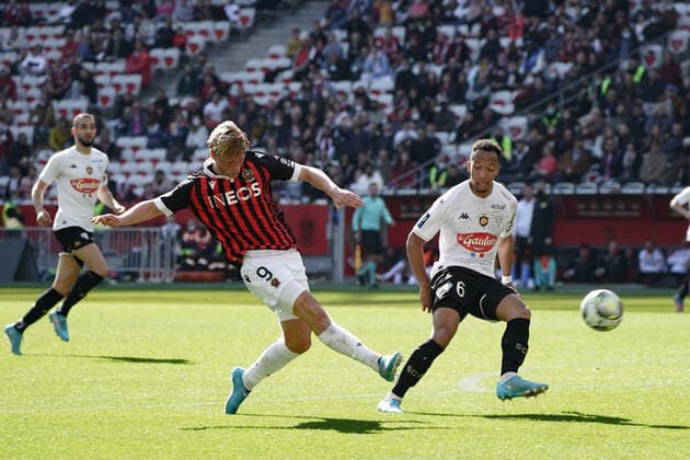 Fußball, OGC Nizza - SCO Angers