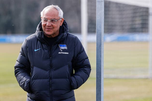 Fußball, Hertha BSC, Felix Magath mit Coronavirus infiziert, Archivbilder