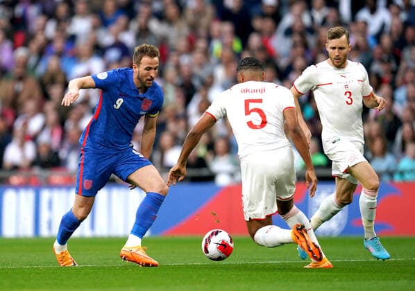 Fußball, Länderspiel, England - Schweiz