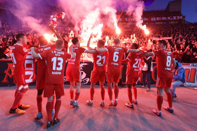 Fußball, 1. FC Union Berlin, Archiv-Highlights des Bundesliga-Tabellenführers