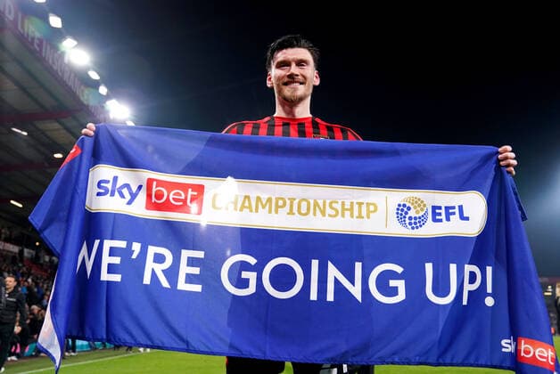 Fußball, England, FC Bournemouth feiert den Aufstieg
