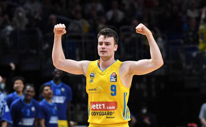 Basketball, BBL, ALBA Berlin verlängert Vertrag mit Jonas Mattisseck bis 2028 - Archivbilder