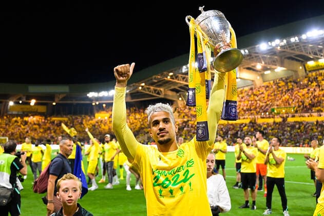 Fußball, Frankreich, FC Nantes präsentiert den Coupe de France