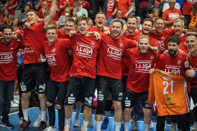 Handball, 2. HBL, ASV Hamm-Westfalen steigt in die Bundesliga auf