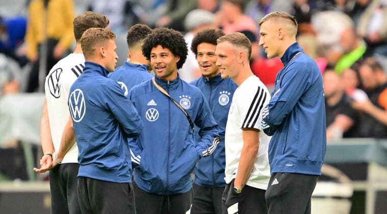 Fußball, Nations League, Deutschland - England, Vor dem Spiel