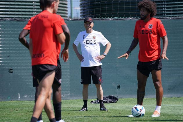 Fußball, OGC Nizza Trainingsauftakt