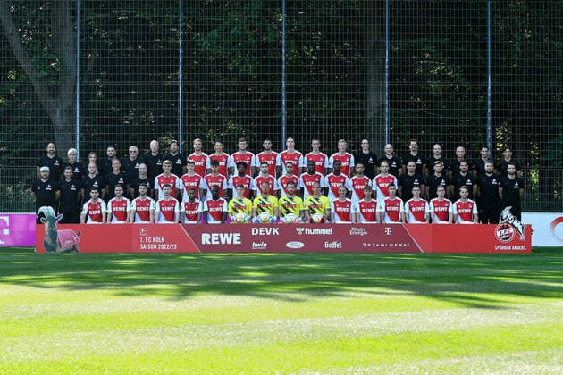 Fußball, 1. FC Köln Porträttermin 2022 2023