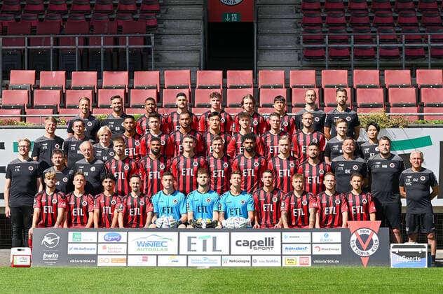 Fußball, 3. Liga, Viktoria Köln Porträttermin 2022 2023