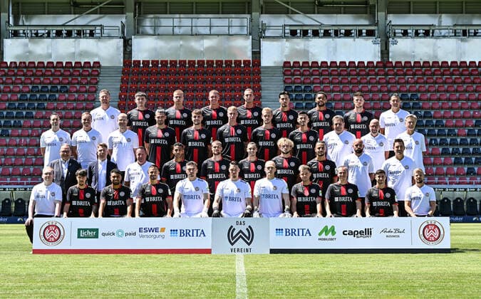 Fußball, 3. Liga, SV Wehen-Wiesbaden Porträttermin 2022 2023