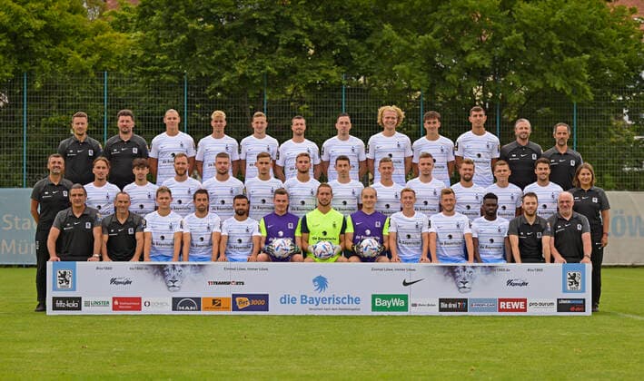 Fußball, 3. Liga, TSV 1860 München Porträttermin 2022 2023