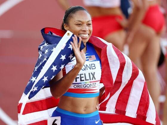 Leichtathletik, Allyson Felix plant Comeback für Olympia - Archivbilder