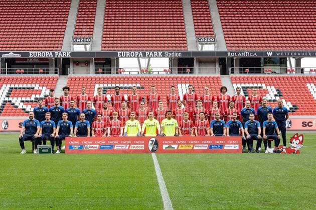 Fußball, SC Freiburg Porträttermin 2022 2023