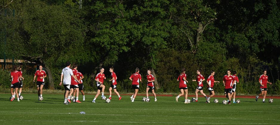 Fußball, Frauen, 1. FC Union Berlin, Training und Pressekonferenz