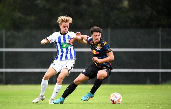 Fußball, A-Junioren Bundesliga Nord Nordost, Hertha BSC U19 - RB Leipzig U19