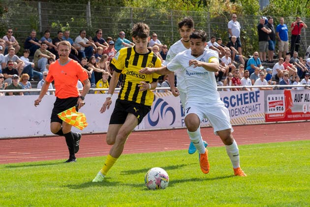 Fußball, A-Junioren Bundesliga West, VfB 03 Hilden U19 - BV Borussia Dortmund U19