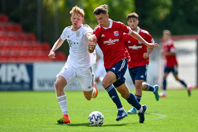 Fußball, A-Junioren Bundesliga Süd Südwest, SpVgg Unterhaching - FC Bayern München