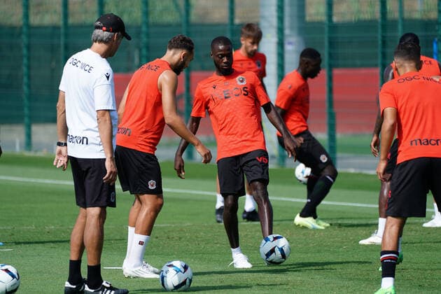 Fußball, OGC Nizza, Training