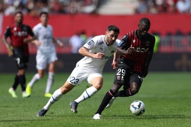 Fußball, OGC Nizza - Olympique Marseille