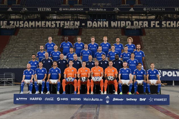 Fußball, FC Schalke 04 Porträttermin 2022 2023