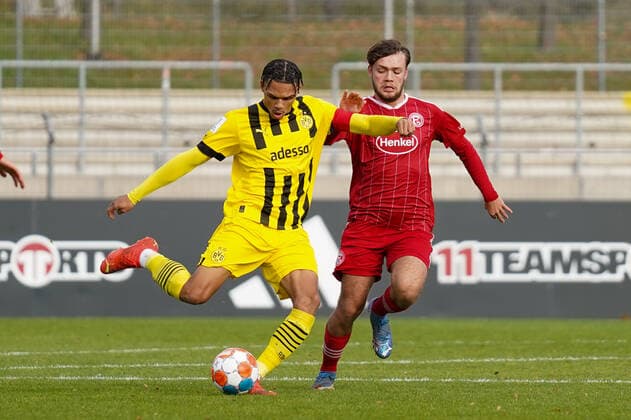 Fußball, A-Junioren Bundesliga, U19, Borussia Dortmund - Fortuna Düsseldorf