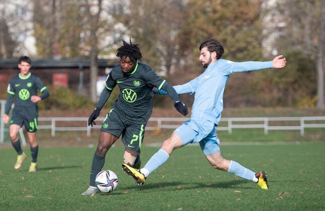 Fußball, A-Junioren Bundesliga Nord Nordost, U19, FC Viktoria 1889 Berlin - VfL Wolfsburg