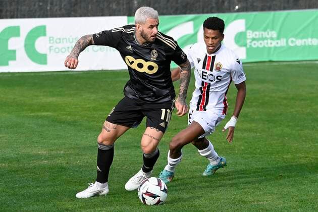 Fußball, Testspiel, Standard Lüttich - OGC Nizza