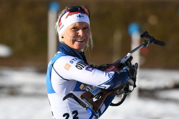 Biathlon, Mari Eder ist Mutter geworden, Archivbilder